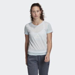 Γυναικείες Μπλούζες Κοντό Μανίκι  Adidas Performance Slim Graphic Tee Γυναικεία Μπλούζα (9000046225_43687)