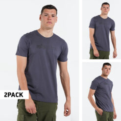 Ανδρικά T-shirts  Alpha Industries 2-Pack Ανδρικά T-shirt (9000101978_30817)