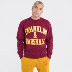 Ανδρικά Φούτερ  Franklin & Marshall Ανδρική Μπλούζα με Μακρύ Μανίκι (9000088015_1921)