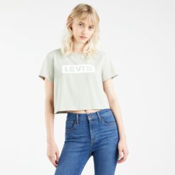 Γυναικείες Μπλούζες Κοντό Μανίκι  Levis Cropped Jordie Γυναικείο T-Shirt (9000087125_26101)
