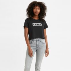 Γυναικείες Μπλούζες Κοντό Μανίκι  Levis Cropped Jordie Γυναικείο T-Shirt (9000087126_26097)