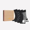 Ανδρικές Κάλτσες  Levis Giftbox Regular Cut Logo Banner Unisex Κάλτσες – 4Pack (9000092568_45053)