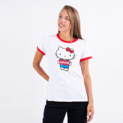 Γυναικείες Μπλούζες Κοντό Μανίκι  Levis Perfect Ringer Tee Hello Kitty (9000038315_26106)