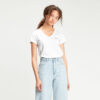 Γυναικείες Μπλούζες Κοντό Μανίκι  Levi’s Perfect V-Neck Γυναικεία Μπλούζα (9000048412_26106)