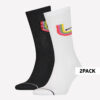 Ανδρικές Κάλτσες  Levis Reg Cut Rainbow Logo Unisex Κάλτσες – 2 Pack (9000092570_56207)