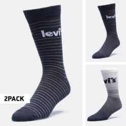 Ανδρικές Κάλτσες  Levis Unisex Logo Ombre Regular Cut Unisex Κάλτσες 2 Pack (9000104252_56274)