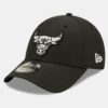 Ανδρικά Καπέλα  NEW ERA Black White 9Forty Chibul Blk (9000105135_1469)