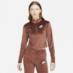 Γυναικεία Φούτερ  Nike Air Βελουτέ Γυναικεία Μπλούζα με Μακρύ Μανίκι (9000081510_53620)