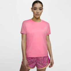 Γυναικείες Μπλούζες Κοντό Μανίκι  Nike Miler Γυναικεία Μπλούζα (9000055822_46351)
