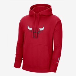 Ανδρικά Hoodies  Nike NBA Chicago Bulls Essential Fleece Ανδρική Μπλούζα με Κουκούλα (9000081058_14047)