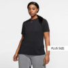 Γυναικείες Μπλούζες Κοντό Μανίκι  Nike Pro Mesh Plus Size Γυναικείο T-Shirt (9000043547_1480)