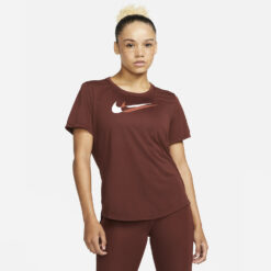 Γυναικείες Μπλούζες Κοντό Μανίκι  Nike Sportswear Swoosh Dri-FIT Γυναικείο T-shirt για Τρέξιμο (9000081608_53620)