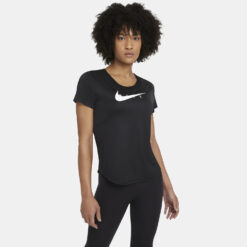 Γυναικείες Μπλούζες Κοντό Μανίκι  Nike Swoosh Γυναικείο T-Shirt Για Τρέξιμο (9000076787_8621)