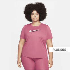 Γυναικείες Μπλούζες Κοντό Μανίκι  Nike W Nk Df Swsh Run Ss Plus (9000095543_56954)