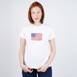 Γυναικείες Μπλούζες Κοντό Μανίκι  Polo Ralph Lauren Navy Flag Women’s T-Shirt (9000050515_1539)