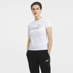 Γυναικείες Μπλούζες Κοντό Μανίκι  Puma Essentials Metallic Logo Γυναικείο T-shirt (9000072735_36680)