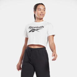 Γυναικείες Μπλούζες Κοντό Μανίκι  Reebok Sport Identity Γυναικείο Crop T-shirt (9000099119_1539)