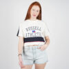 Γυναικείες Μπλούζες Κοντό Μανίκι  Russell Athletics Lauren Cropped Γυναικείο T-Shirt (9000051664_14267)