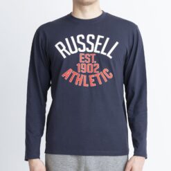Ανδρικές Μπλούζες Μακρύ Μανίκι  Russell Est 02-L/S Crewneck Tee Shirt (9000088063_26912)