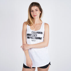 Γυναικεία Αμάνικα T-Shirts  Target Women’s Φανελακι Μακρυ Καλτσα Φλαμα “never Give Up” (9000053641_3198)