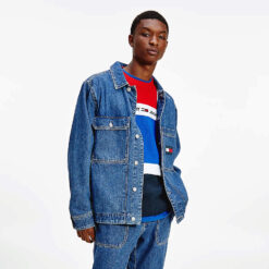 Ανδρικά Μπουφάν  Tommy Jeans Boxy Shirt Jacket Ae731 Svmbr (9000088507_49170)