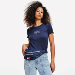 Γυναικείες Μπλούζες Κοντό Μανίκι  Tommy Jeans Essential Logo Skinny Fit Γυναικείο T-shirt (9000090087_45076)