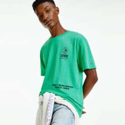 Ανδρικά T-shirts  Tommy Jeans Label Mix Ανδρικό T-shirt (9000100160_58376)
