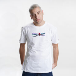 Ανδρικά T-shirts  Tommy Jeans Multi Linear Ανδρικό T-shirt (9000100146_1539)