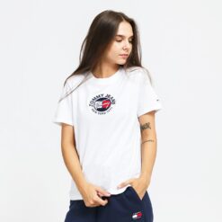 Γυναικείες Μπλούζες Κοντό Μανίκι  Tommy Jeans Regular Timeless Γυναικείο T-shirt (9000090083_1539)