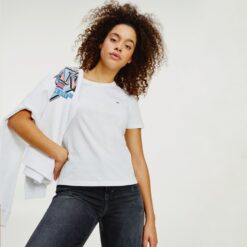 Γυναικείες Μπλούζες Κοντό Μανίκι  Tommy Jeans Soft Jersey Γυναικεία Μπλούζα (9000074681_1539)