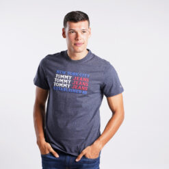 Ανδρικά T-shirts  Tommy Jeans Text Flag Ανδρικό T-shirt (9000088524_45076)