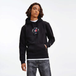 Ανδρικά Hoodies  Tommy Jeans Timeless Signature Logo Ανδρική Μπλούζα με Κουκούλα (9000090012_1469)