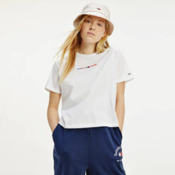 Γυναικείες Μπλούζες Κοντό Μανίκι  Tommy Jeans Tjw Bxy Crop Multi Linear Tee (9000088545_1539)