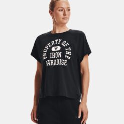 Γυναικείες Μπλούζες Κοντό Μανίκι  Under Armour Project Rock Property Of Γυναικείο T-shirt (9000087486_37424)