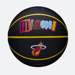 Μπάλες Μπάσκετ  Wilson NBA Miami Heat City Collector Basketball No 7 (9000101941_1469)