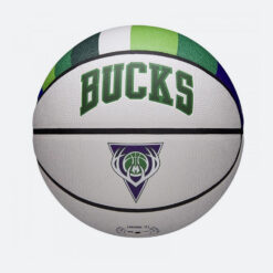 Μπάλες Μπάσκετ  Wilson NBA Milwaukee Bucks City Collector Basketball No 7 (9000101942_4144)