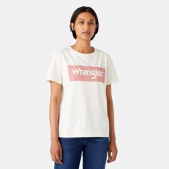 Γυναικείες Μπλούζες Κοντό Μανίκι  Wrangler Box Logo Γυναικείο T-shirt (9000104692_1539)