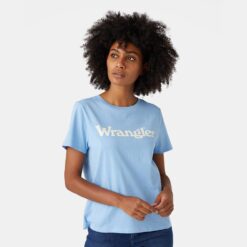 Γυναικείες Μπλούζες Κοντό Μανίκι  Wrangler Round Γυναικείο T-shirt (9000104695_3024)