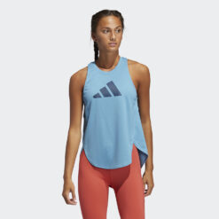 Γυναικεία Αμάνικα T-Shirts  adidas Performance 3 Bar Logo Γυναικεία Αμάνικη Μπλούζα (9000068442_50110)
