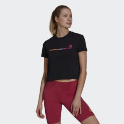 Γυναικείες Μπλούζες Κοντό Μανίκι  adidas Performance Essentials Gradient Cropped Γυναικείο T-shirt (9000068480_1469)