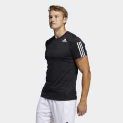 Ανδρικά T-shirts  adidas Performance Techfit 3-Stripes Ανδρική Μπλούζα (9000074391_1469)