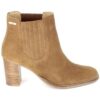 Γυναικεία Μποτάκια  Μποτίνια Les Petites Bombes Boots Audrey Camel Δέρμα