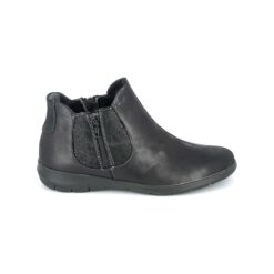 Γυναικείες Μπότες  Μπότες Boissy Boots Noir texturé Δέρμα